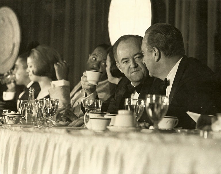 Vice President Hubert Humphrey, Wallace Terry - big