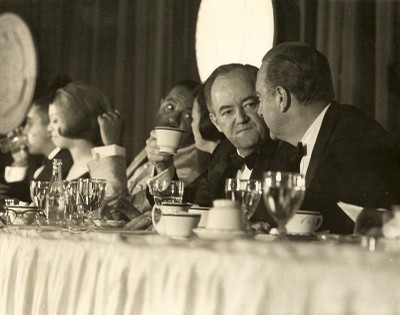 Vice President Hubert Humphrey, Wallace Terry - small