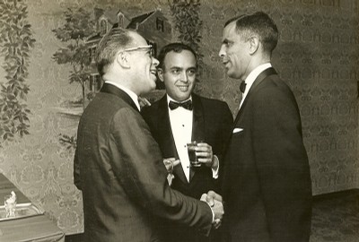 Senator Thomas Kuchel, Robert Novak, Ambassador Franklin Williams - small