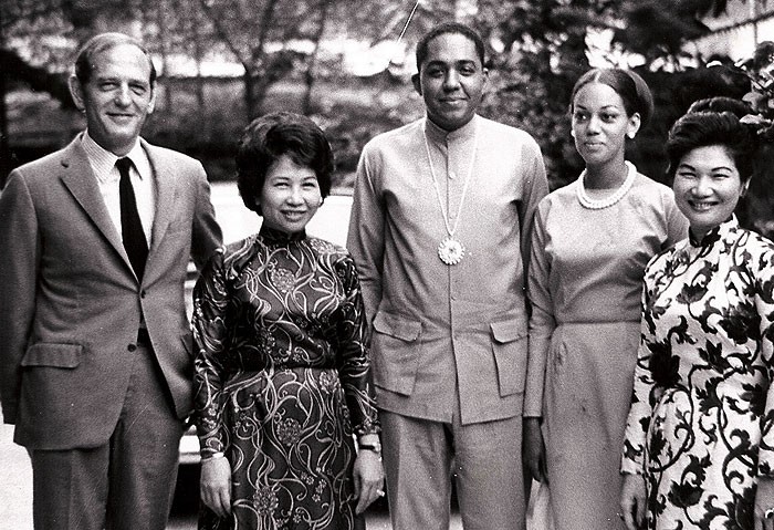 Luncheon with Vietnamese businesswomen, Saigon – 1968 - big