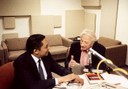 Wallace Terry and Talk Show Host Studs Terkel - thumbnail